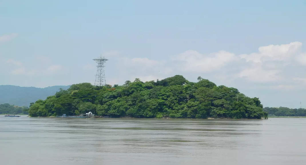 Umananda Island - World's smallest inhabited river island | Times of ...