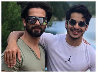 Ishaan Khatter captures brother Shahid Kapoor's goofy expression as he relishes waffles for breakfast