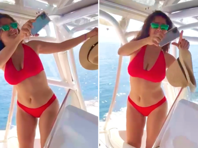 Salma Hayek celebrated B'day in a BIKINI