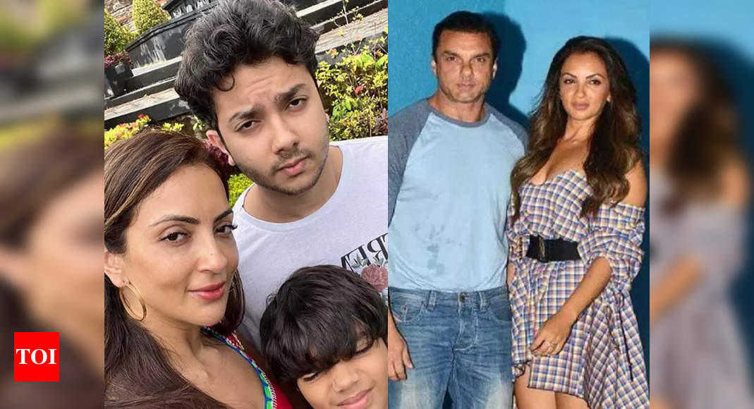 Son Nirvaan gets upset after mom Seema Sajdeh removes ‘Khan’ from her nameplate post her divorce with Sohail Khan – Times of India