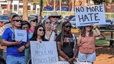 Indian Americans join rally in Texas against racist attack