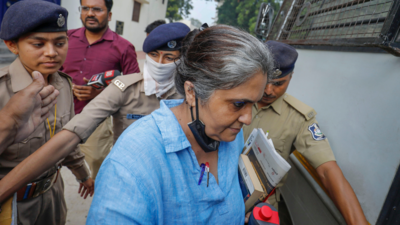 2002 Gujarat riots case: Activist Teesta Setalvad walks out of jail | India News - Times of India