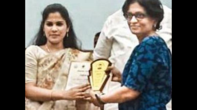 Chennai mayor R Priya honours RWAs, sanitation workers
