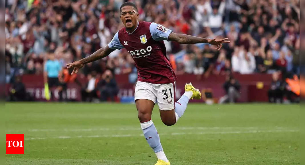 Manchester City held as Leon Bailey rescues Aston Villa | Football News – Times of India