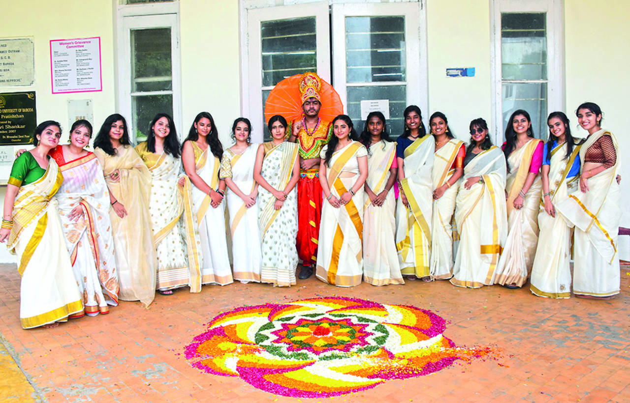 Onam Celebration Brought Taste Of Kerala To Msu | Vadodara News ...