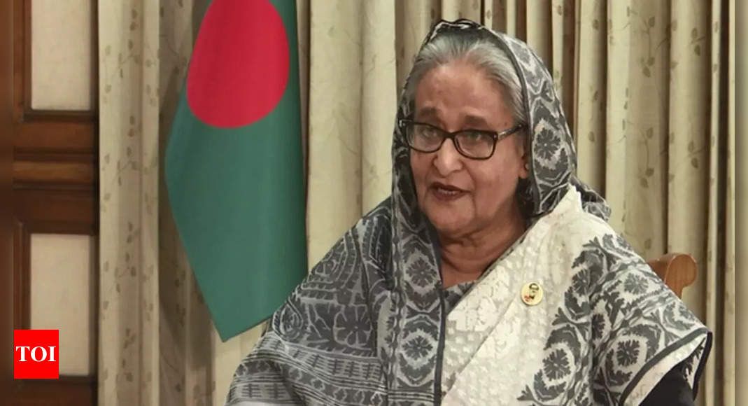 Bangladesh a secular country, we take immediate action whenever minorities are attacked: PM Sheikh Hasina – Times of India