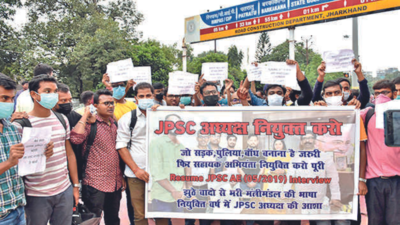 Job aspirants in state seek appointment of Jharkhand Public Service Commission head