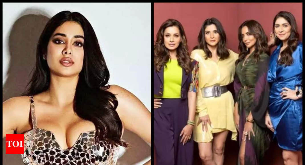 ‘Fabulous Lives of Bollywood Wives 2’: Janhvi Kapoor reveals who is the most ‘entertaining’ person in the show; calls her an ‘icon’ – Times of India