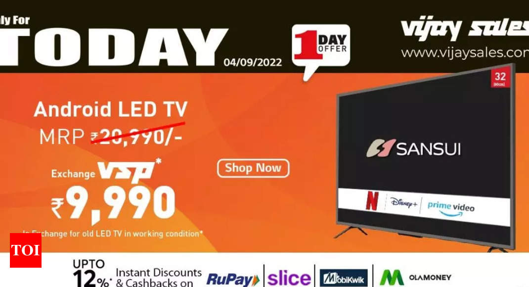 sansui tv vijay sales