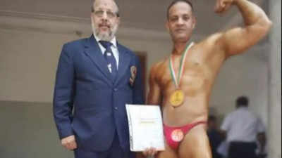 Chhattisgarh's Rohit Chaudhary bags bronze medal in national bodybuilding