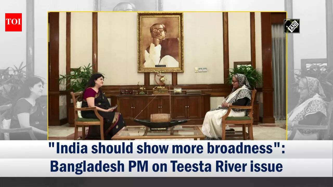 'India should show more broadness': Bangladesh PM on Teesta River issue