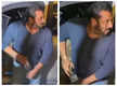 
A video of Salman Khan fitting a half-filled glass into his jeans pocket as he arrived at a party is going viral – WATCH

