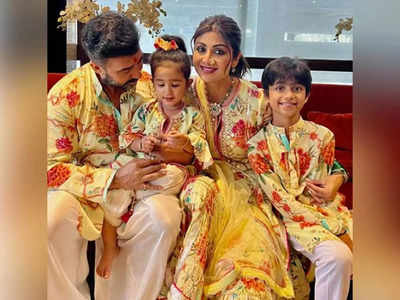 Shilpa Shetty shares a priceless picture with Raj Kundra and kids, calls them ‘life’s greatest blessing’