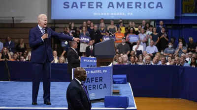 President Joe Biden visiting 2 swing states as midterm crunch time begins