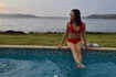 Radhika Madan sets internet ablaze in red bikini as she chills by the pool