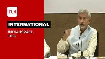 Watch: EAM S Jaishankar says India had to ‘restrict’ enhancing ties with Israel due to political reasons