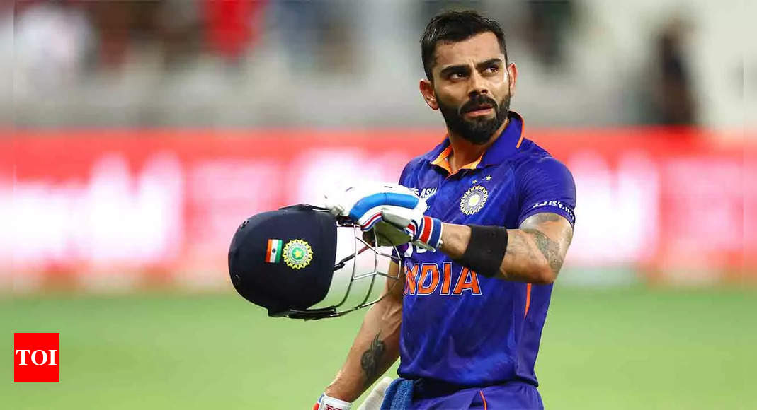 Virat Kohli: Made conscious effort to bat at swift pace but loss of wickets changed plan, says Virat Kohli after India vs Pakistan match | Cricket News – Times of India
