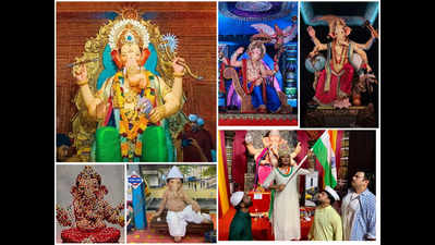 Mumbai pandals come up with skits, themes and temple décor this year