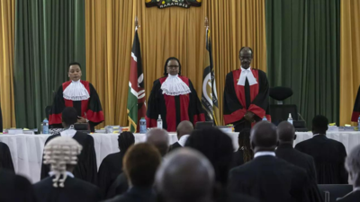 Kenya's Top Court To Rule On Disputed Presidential Election - Times Of ...