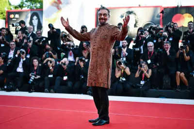 Kabir Bedi ruled the red carpet at Venice Film Festival 2022 in a vintage sherwani