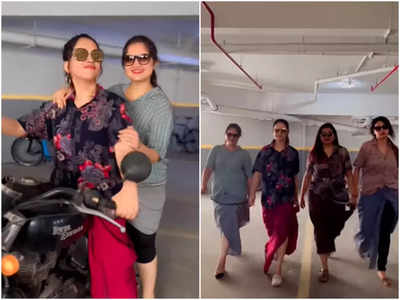Watch: Bhavana Menon and her BFFs' version of ‘Baggy jeans’ is a tough competition to Chiyaan Vikram's!