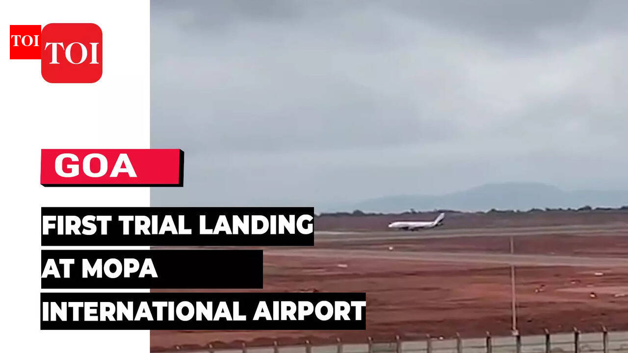 First trial landing conducted at new Mopa international airport in Goa