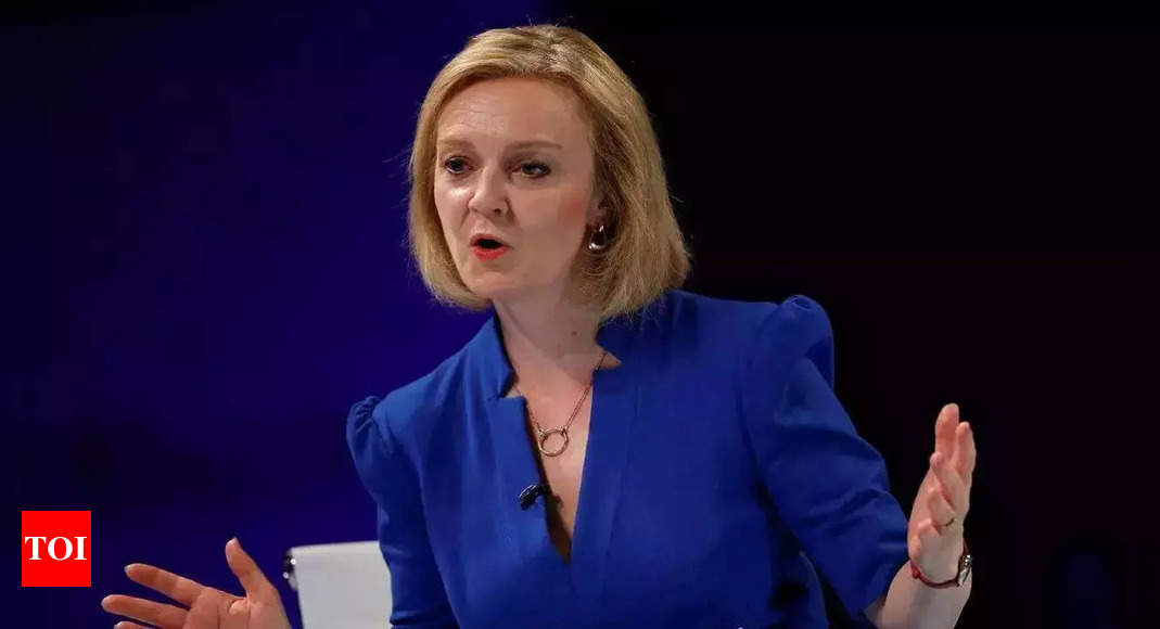 UK leadership victor Liz Truss: I will deliver ‘bold plan’ to cut taxes – Times of India