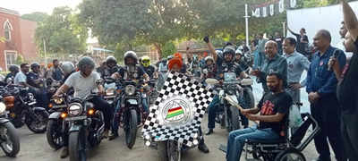 Ludhiana: Bikers & CMCH organise rally to spread awareness about Duchenne Muscular Dystrophy