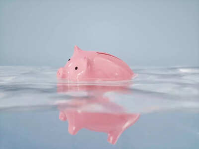 Negative thoughts with money linked to trauma