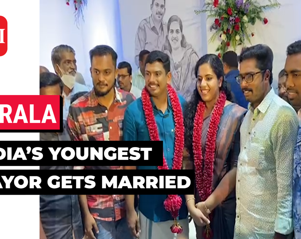 
Kerala: Youngest mayor Arya Rajendran weds youngest MLA KM Sachin Dev
