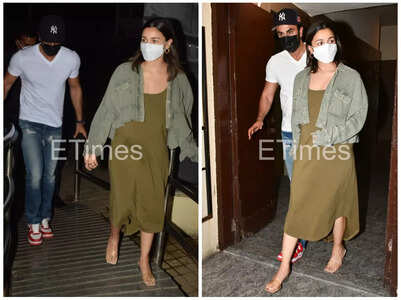 Pics: Alia-Ranbir at 'Brahmastra' screening