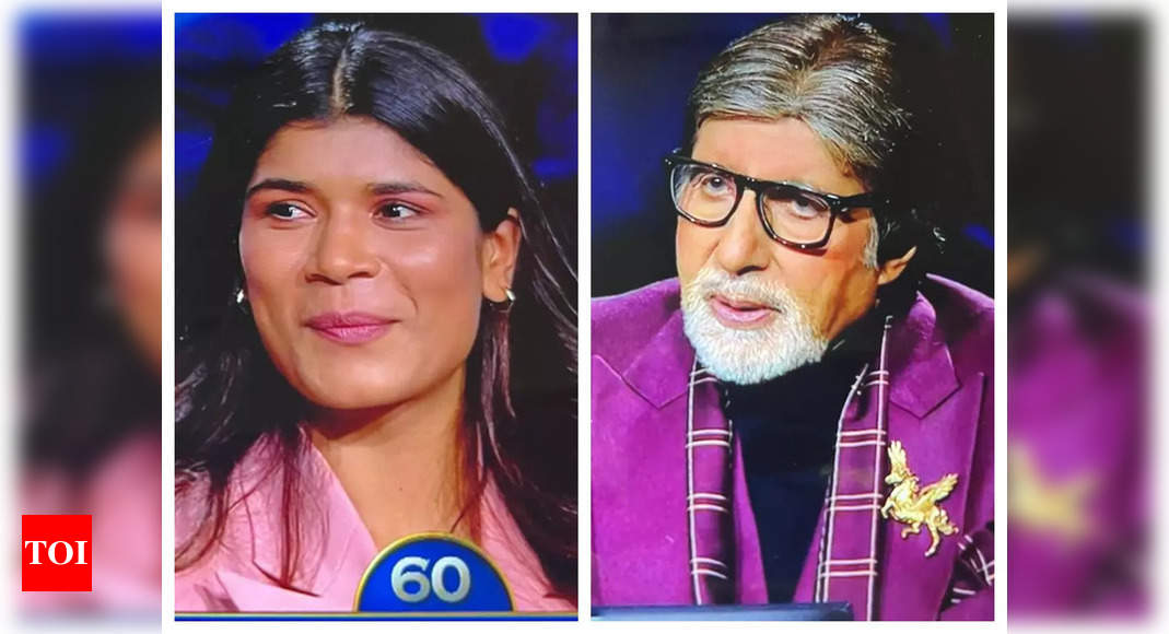 Kaun Banega Crorepati 14: Nikhat Zareen Blushes As Big B Reads Out A ...