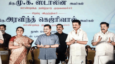 Tamil Nadu rolls out Delhi model school plan, CM MK Stalin praises CM Arvind Kejriwal