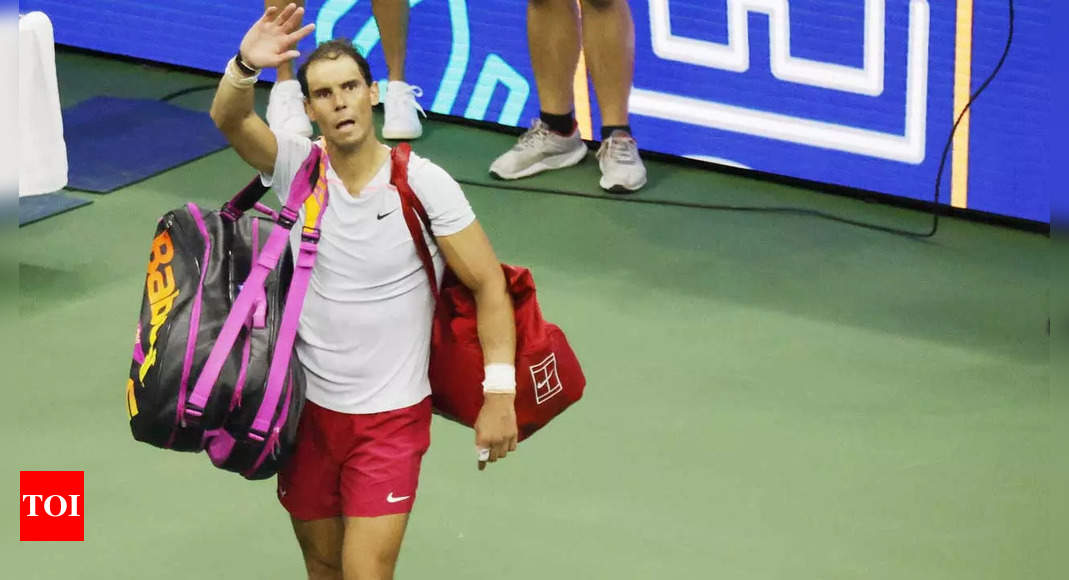US Open 2022: ‘I don’t know when I’ll be back,’ says Rafael Nadal | Tennis News – Times of India