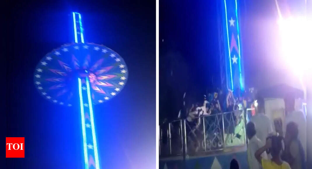 Mohali Ride at Mohali fair crashes, 10 injured Chandigarh News