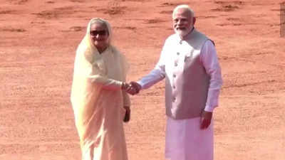 Friendship can solve any problem, says Sheikh Hasina as she begins India visit