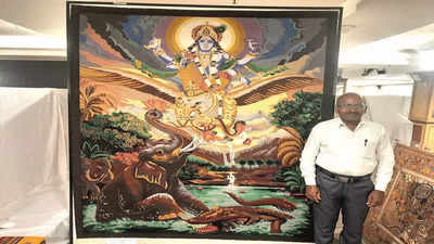 Varanasi artisan gets National Award for handmade daris