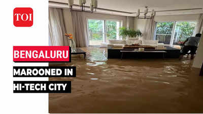 Bengaluru Rains: Lexus, Bentley among other cars submerged in flooded housing complex