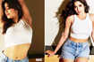 These latest pictures of Janhvi Kapoor in a crop top & denim shorts prove she is a true blue fashionista