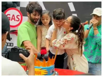 From car-themed party to live candy floss station: Here's a sneak peek into Shahid Kapoor and Mira Rajput's son Zain's birthday bash – PHOTO