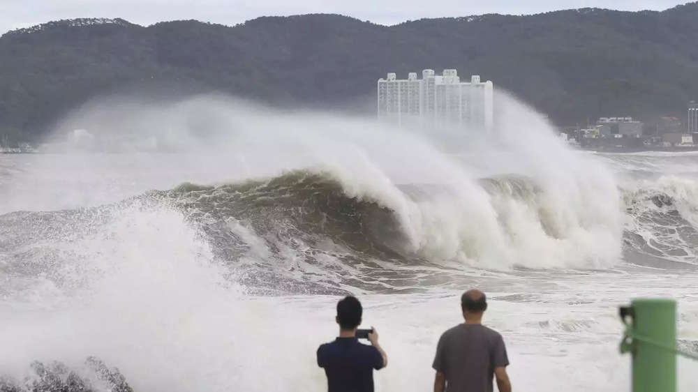 South Korea typhoon