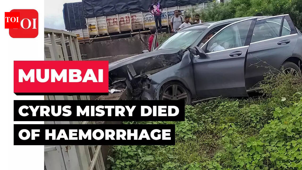cyrus mistry: Cyrus Mistry's death was almost instant, suffered a ...