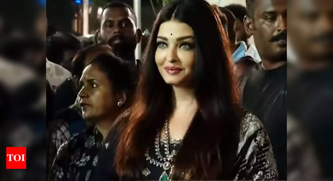 Aishwarya Rai Bachchan: It’s an absolute honour and privilege to work again with Mani Ratnam and AR Rahman in ‘Ponniyin Selvan’ – Times of India