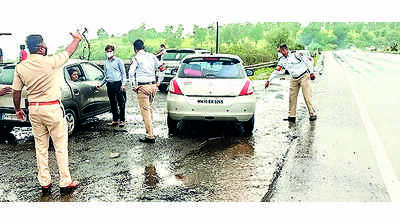 Seat belt violations rampant on highways in Nashik dist