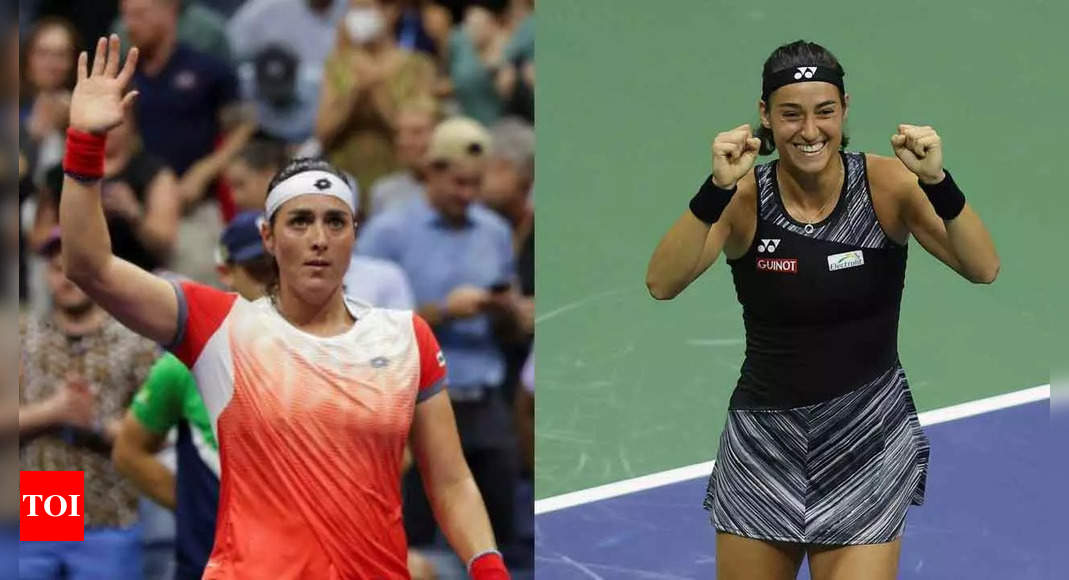 Ons Jabeur and Caroline Garcia enter US Open semifinals | Tennis News – Times of India