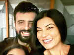 Amid break-up rumours with Lalit Modi, pictures of Sushmita Sen with ex Rohman Shawl from Renee’s birthday go viral