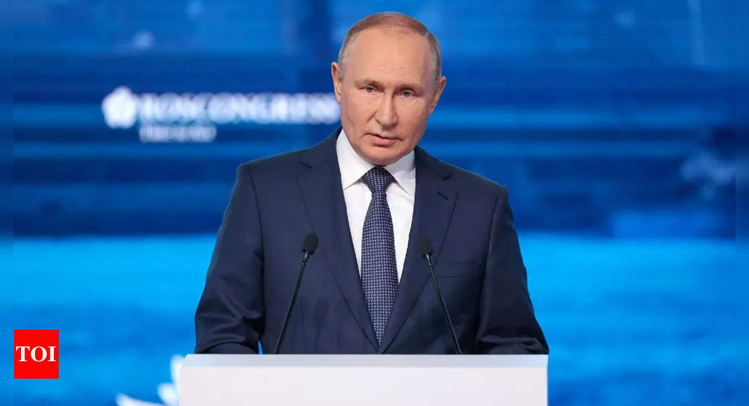 Russia’s Vladimir Putin says West is failing, the future is in Asia – Times of India