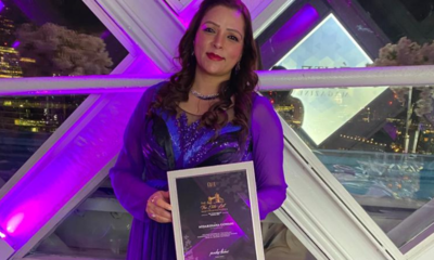 Nidarshana Gowani honoured as one of the top 50 Most Influential Indians in the world at the London Bridge