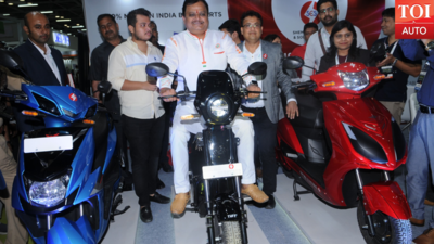 EV India Expo 2022: Shema Eagle Plus, Gryphon, Tuff Plus electric scooters unveiled