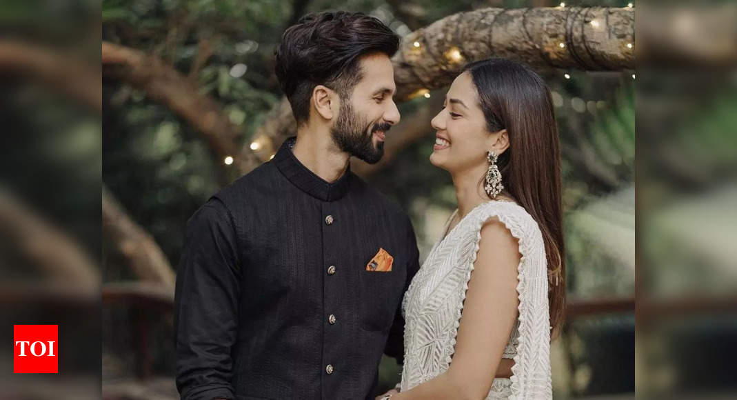 Shahid Kapoor wears Mira Kapoor’s yellow ‘dupatta’ and dances with her in this super cute birthday post! – Times of India